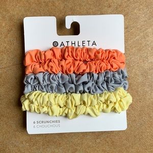 ATHLETA ~ Mini Scrunchie 6-pack